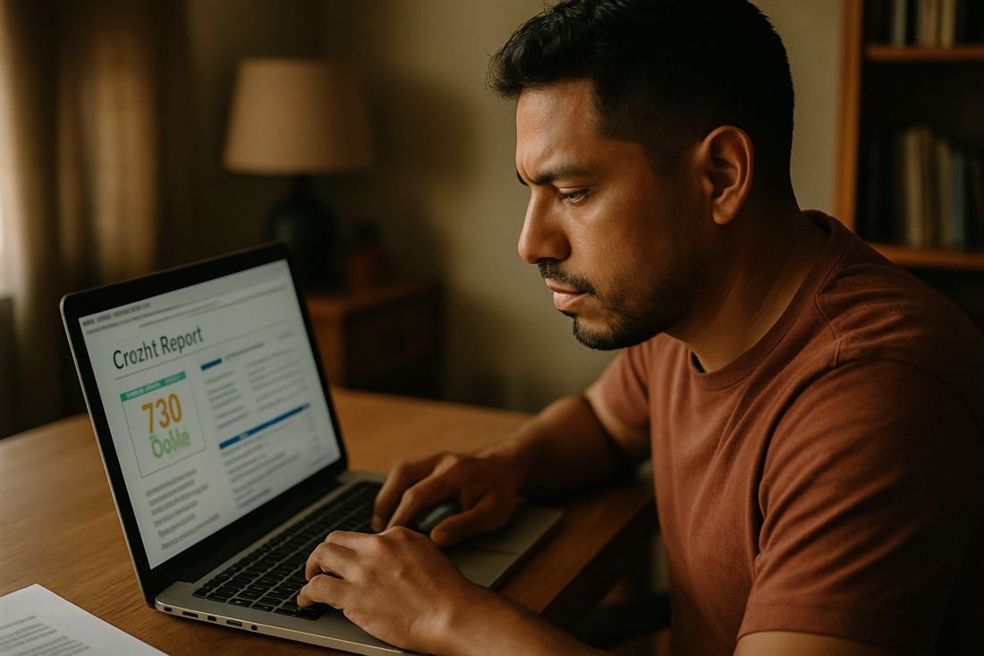 Consultando el reporte de crédito