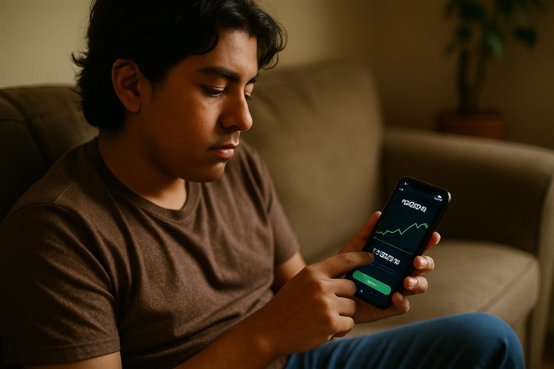 Invirtiendo desde el celular