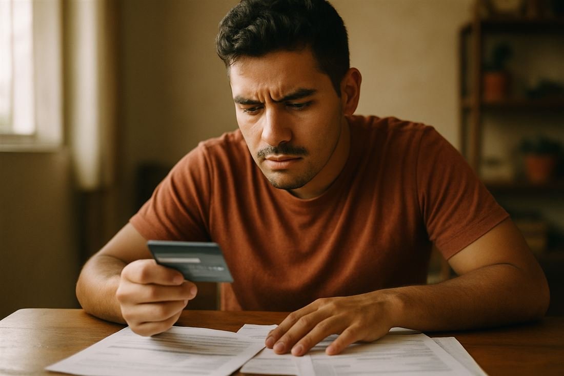 Revisando los estados de cuenta de las tarjetas